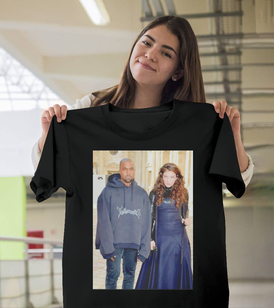 Kanye West and Lorde Fashion Photo T-Shirt