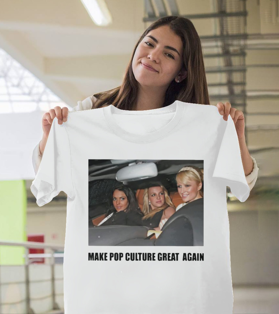 Make Pop Culture Great Again Celebrity Car Moment T-Shirt