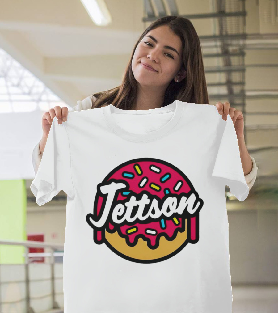 Jettson Colorful Sprinkled Donut T-Shirt