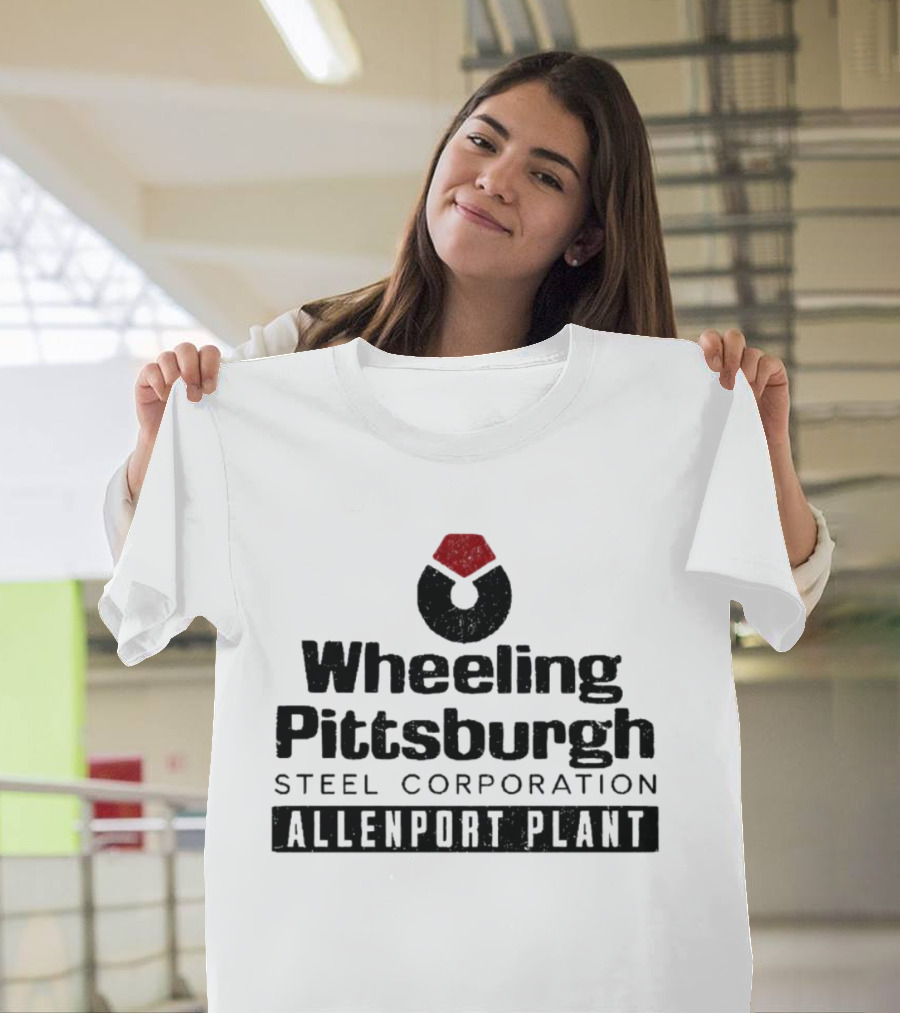 Wheeling Pittsburgh Steel Corporation Allenport Plant T-Shirt