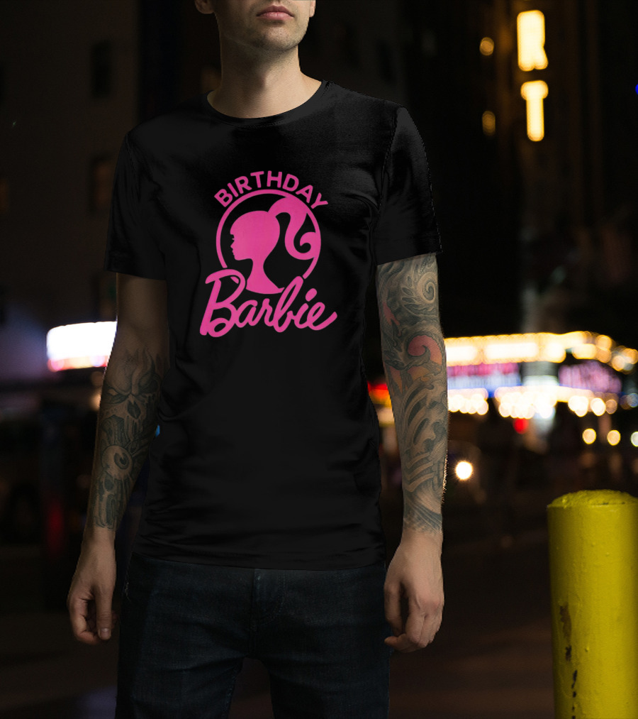 Birthday Barbie Pink T-Shirt
