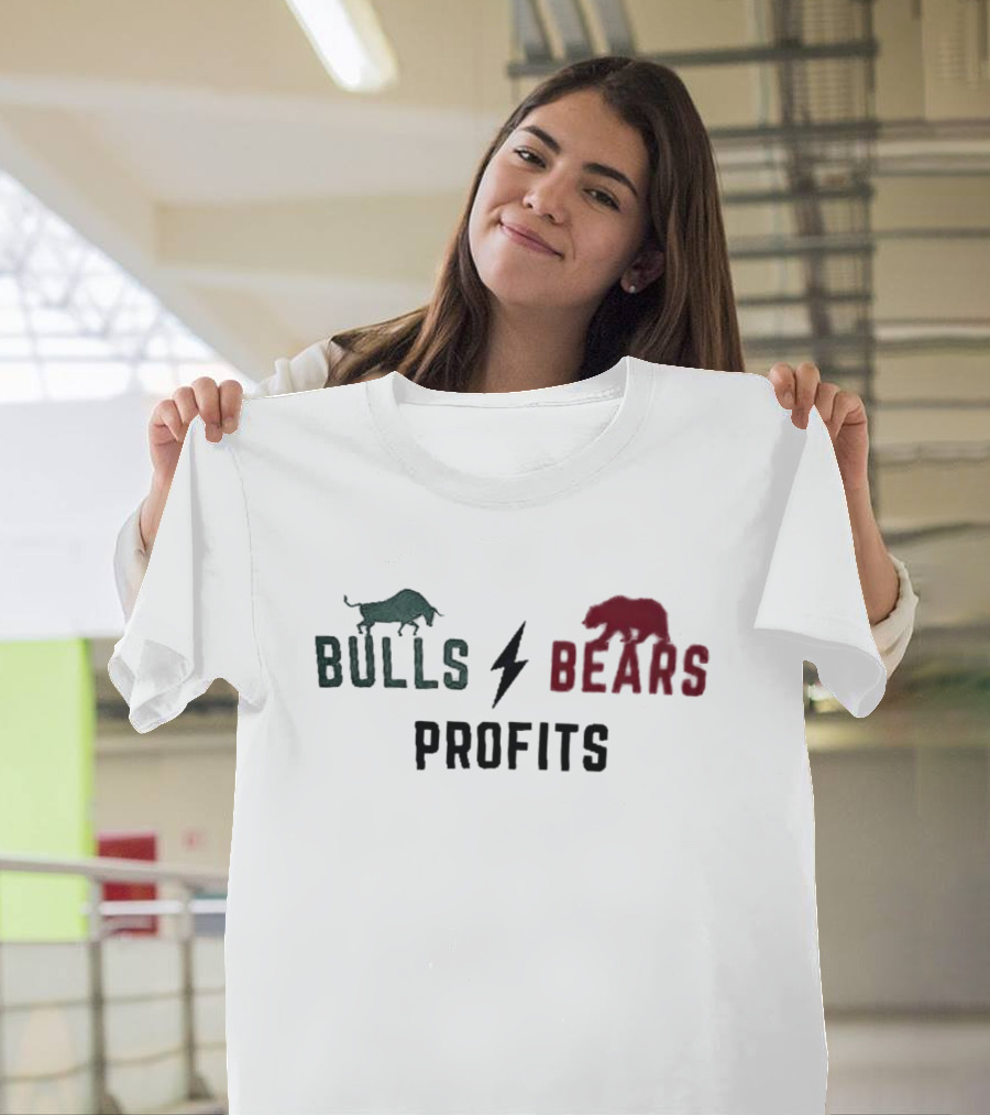 Bulls Bears Profits Lightning T-Shirt
