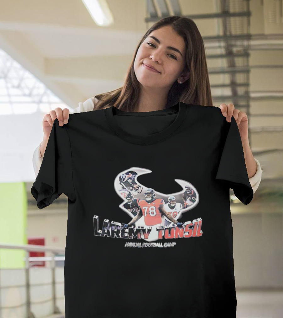 Laremy Tunsil Annual Football Camp Houston Texans Number 78 T-Shirt