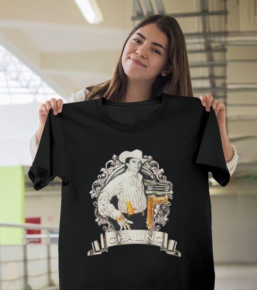 Chalino Sanchez Iconic Cowboy Portrait Vintage Novelty T-Shirt
