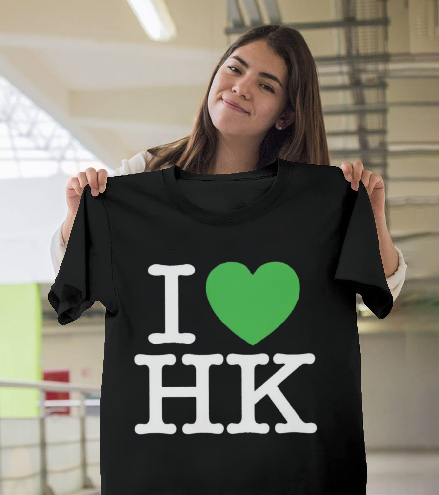 I Love HK Hong Kong Heart T-Shirt