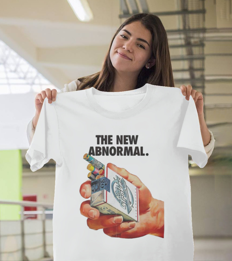 The Strokes The New Abnormal Album Cover Artwork Hand Holding Cigarette Box T-Shirt