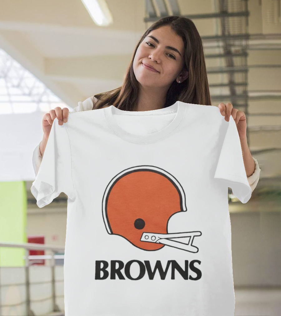 Cleveland Browns Helmet Browns T-Shirt