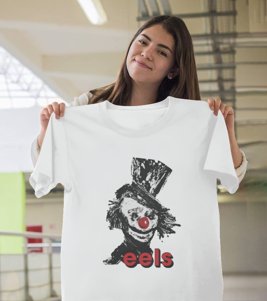 Eels Creepy Clown Art Band Merchandise T-Shirt