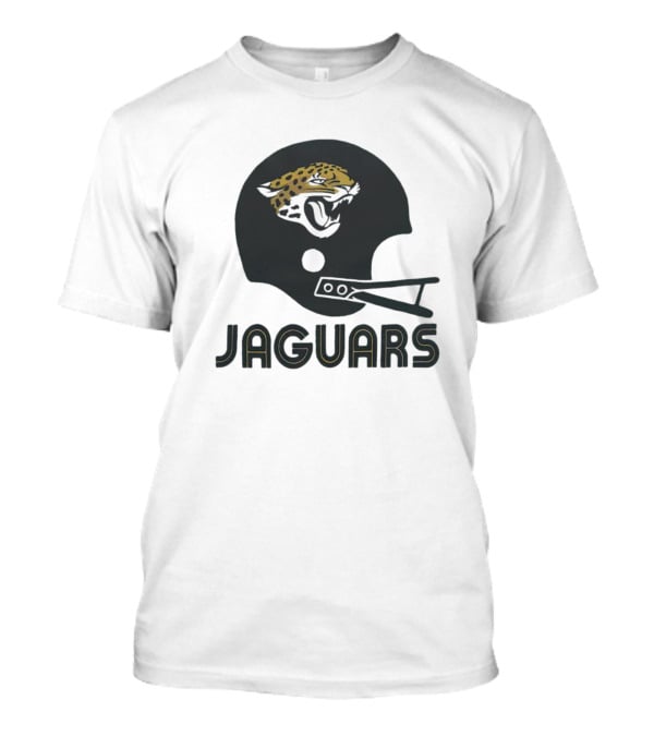 Jaguars Helmet With Jaguar Head T-Shirt