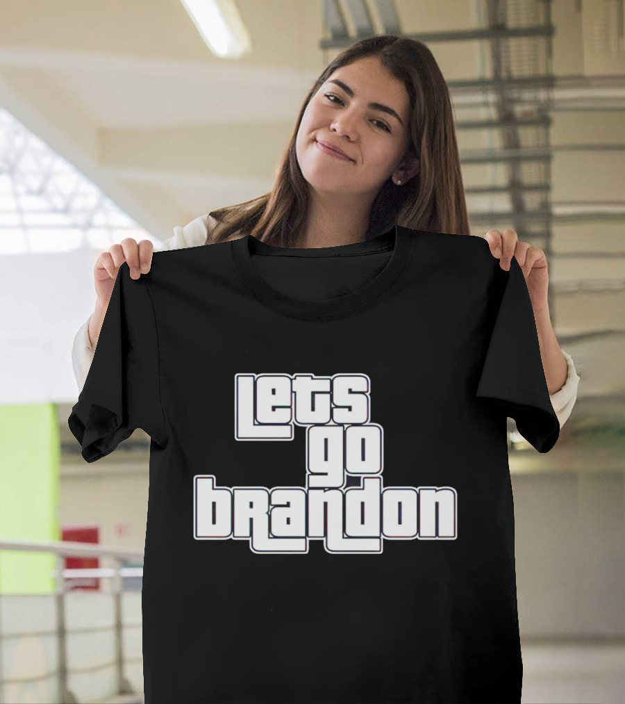 Lets Go Brandon Grand Theft T-Shirt