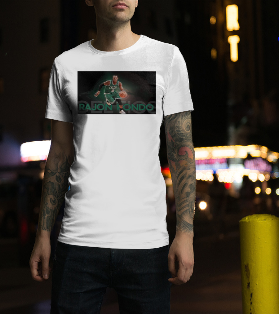 Rajon Rondo Celtics Basketball Team T-Shirt
