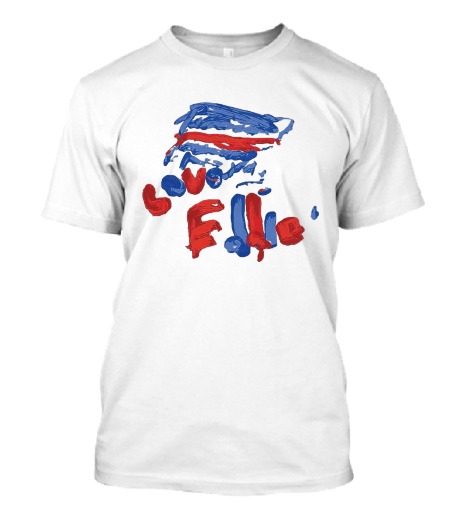 Buffalo Love Eddie Bills Colors T-Shirt