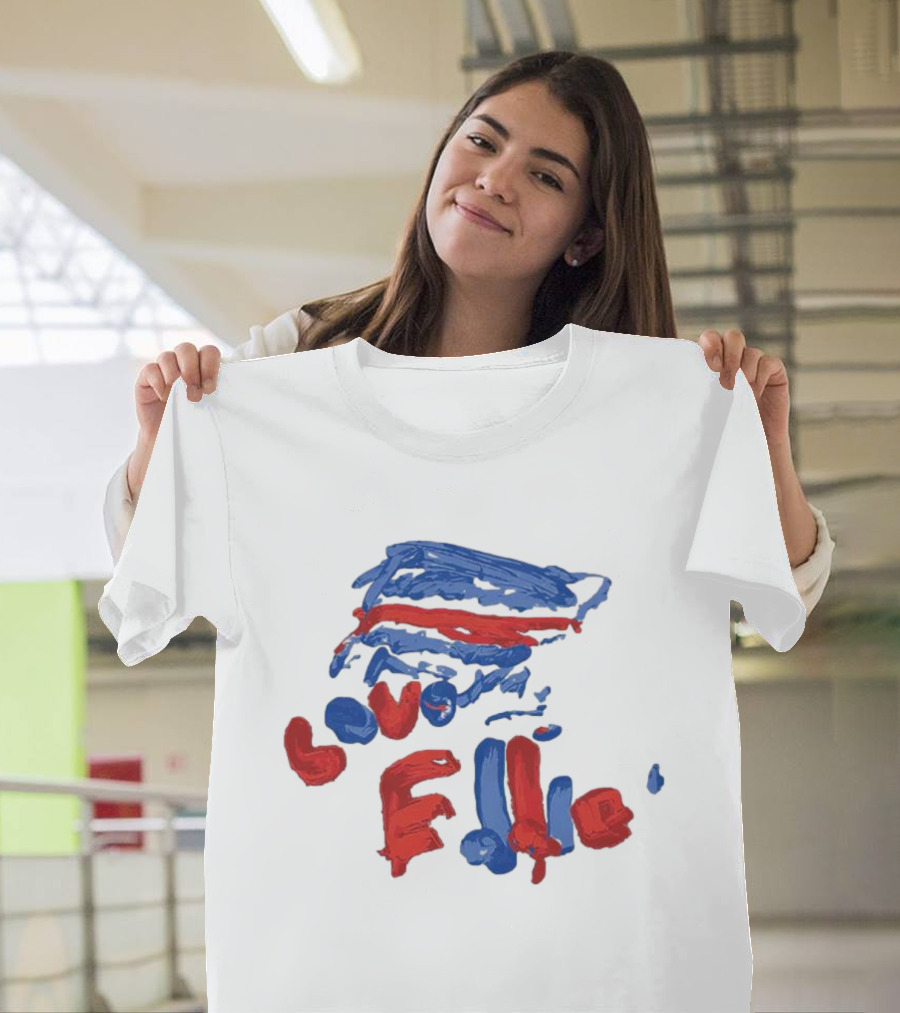 Buffalo Love Eddie Bills Colors T-Shirt