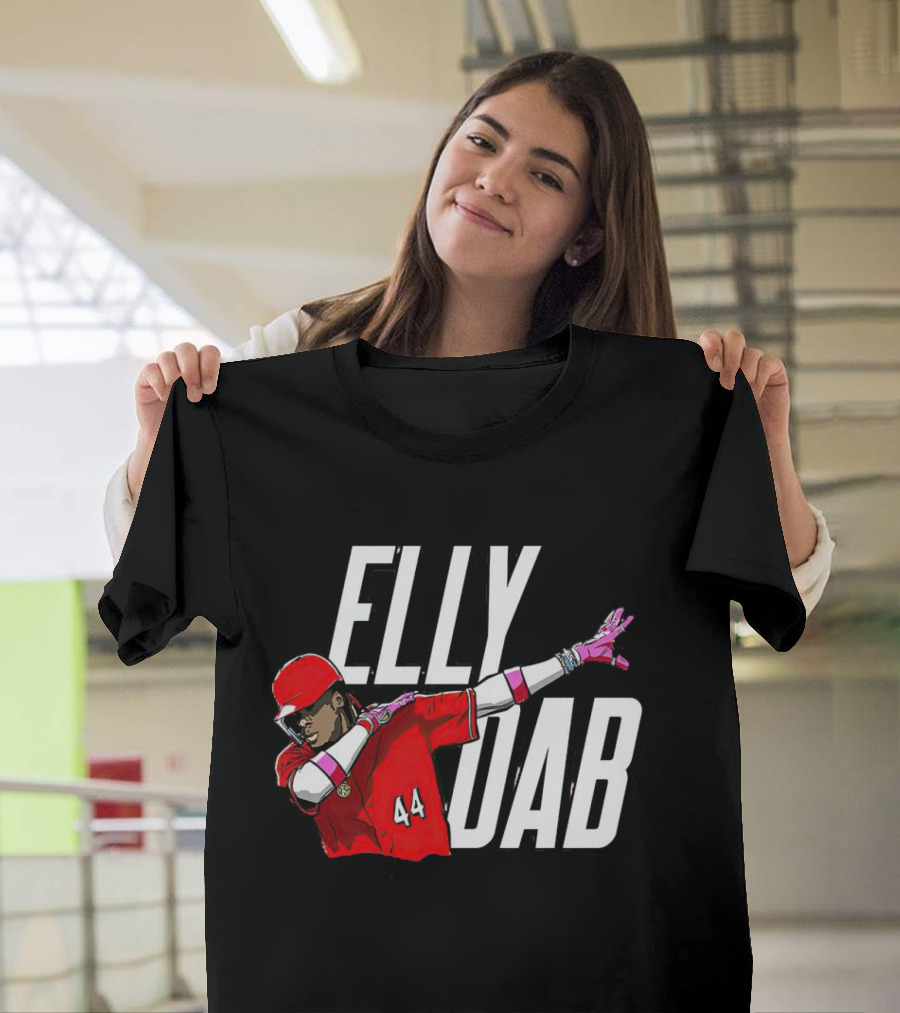 ELLY DAB Elly de LA Cruz Dabbing Number 44 T-Shirt