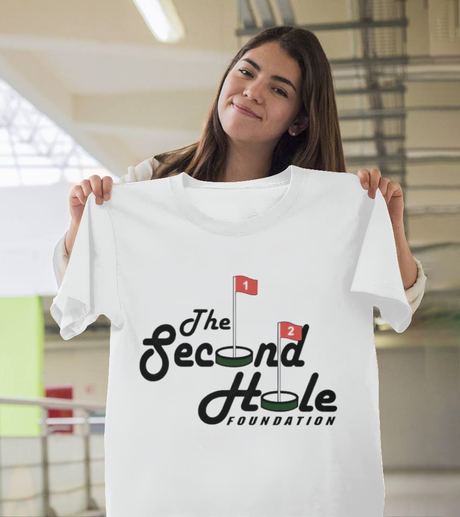 The Second Hole Foundation Golf Flags One And Two T-Shirt