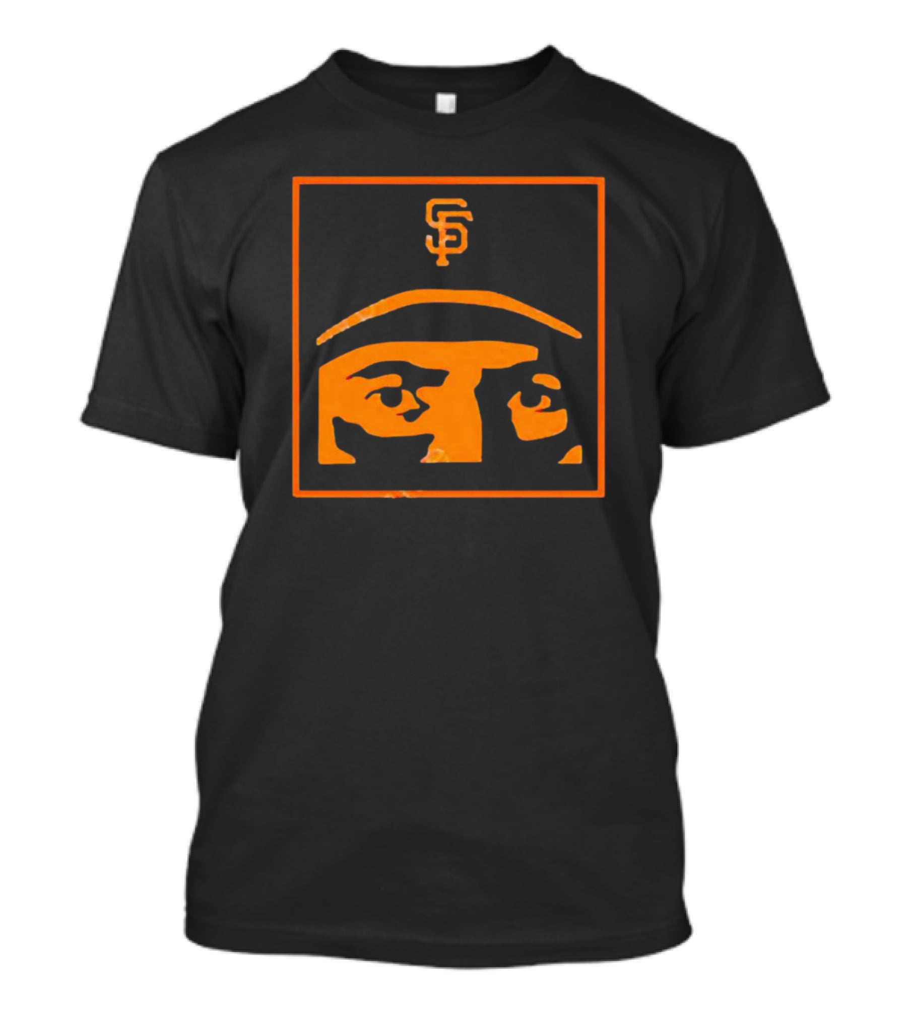 San Francisco Giants Will Clark Thrill SF Logo Eyes T-Shirt