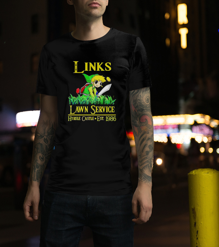 Links Lawn Service Hyrule Castle Est. 1986 T-Shirt