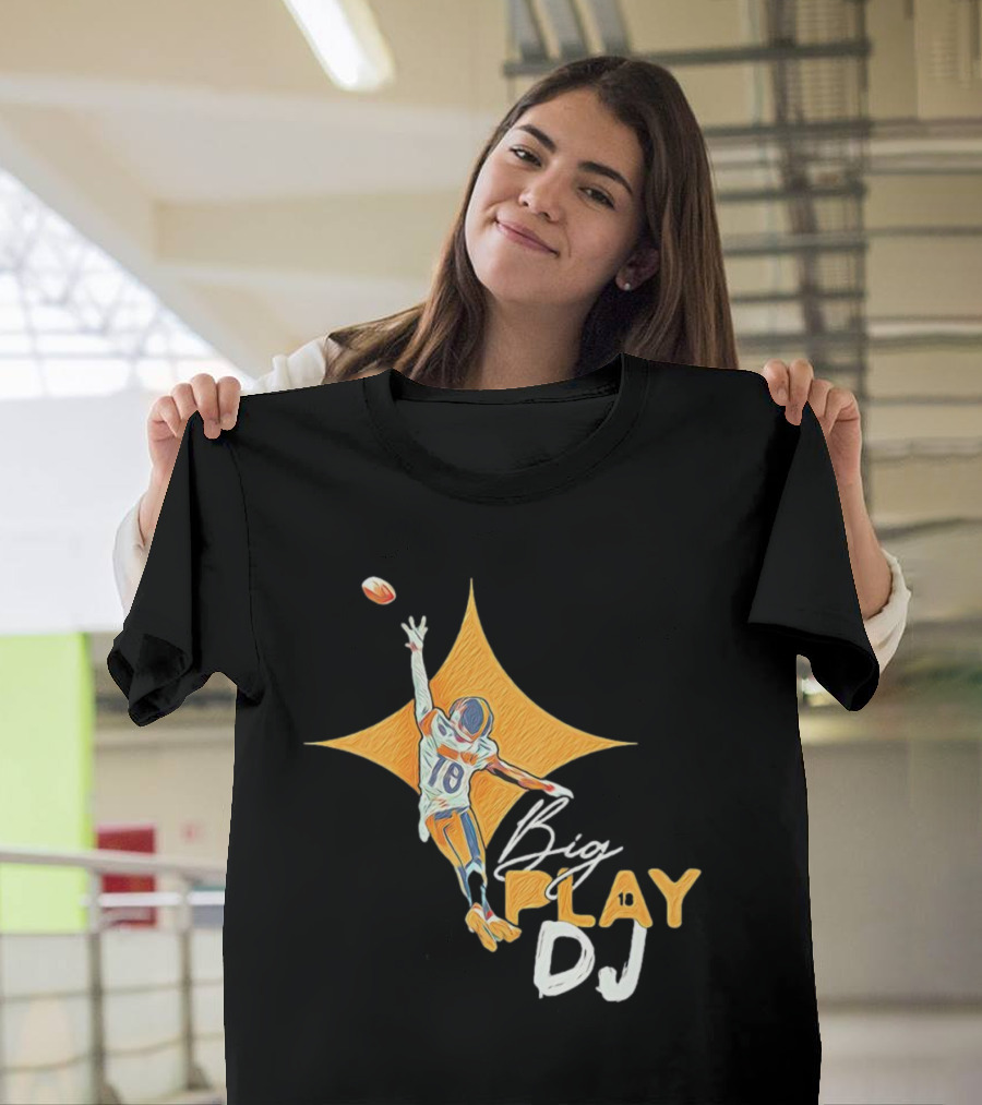 Big Play DJ Pittsburgh Steelers Football Star Catch 18 T-Shirt