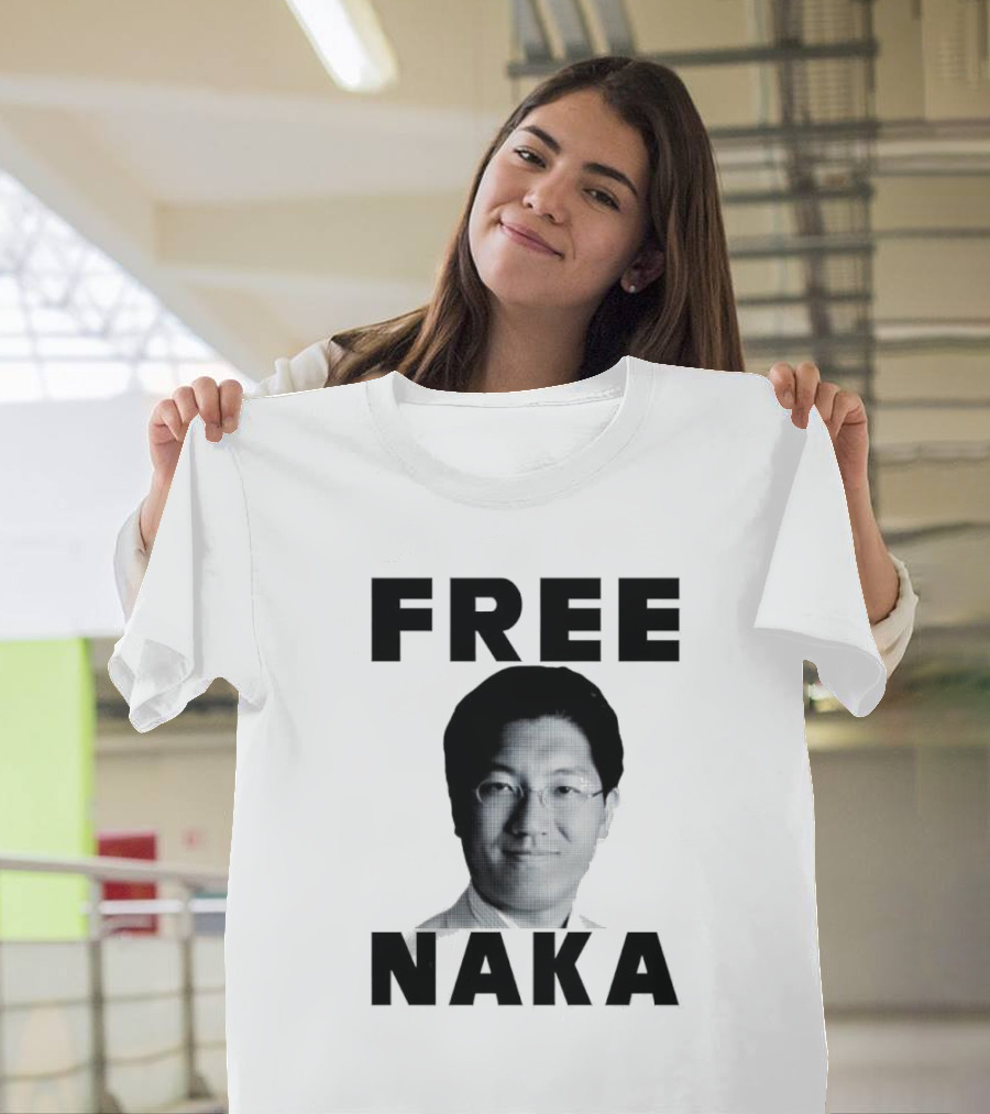 FREE NAKA Black White Pixelated T-Shirt