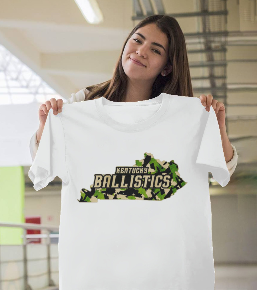 Kentucky Ballistics Camo State Shape T-Shirt