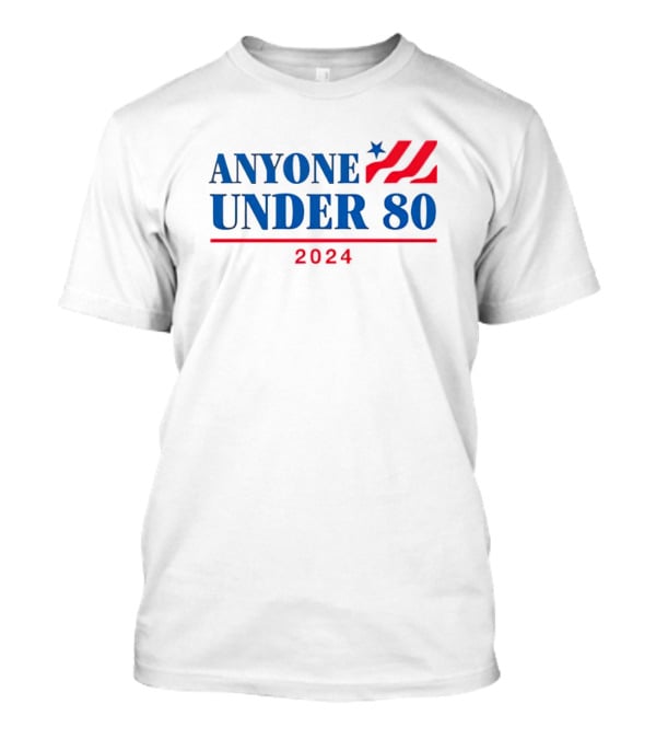 Anyone Under 80 Star Stripes T-Shirt