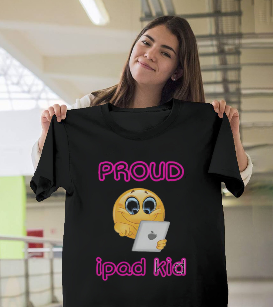 Proud IPad Kid Smile T-Shirt