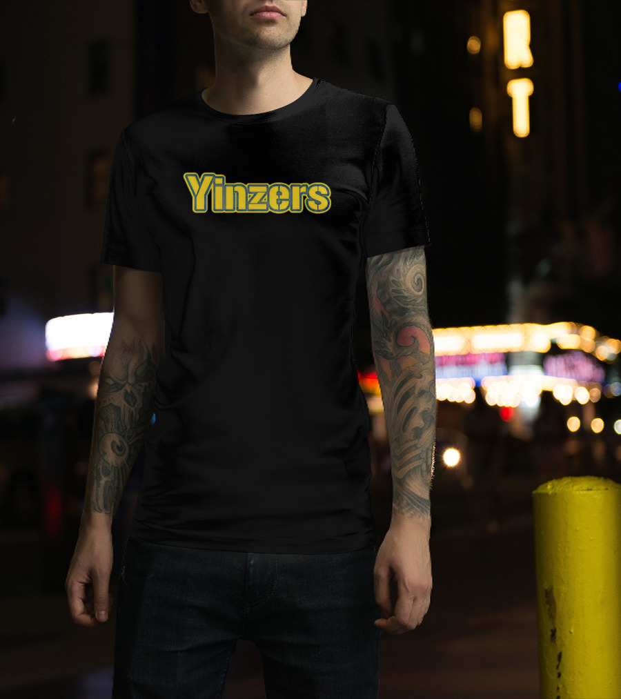 Yinzers Pittsburgh Steelers Fandom T-Shirt