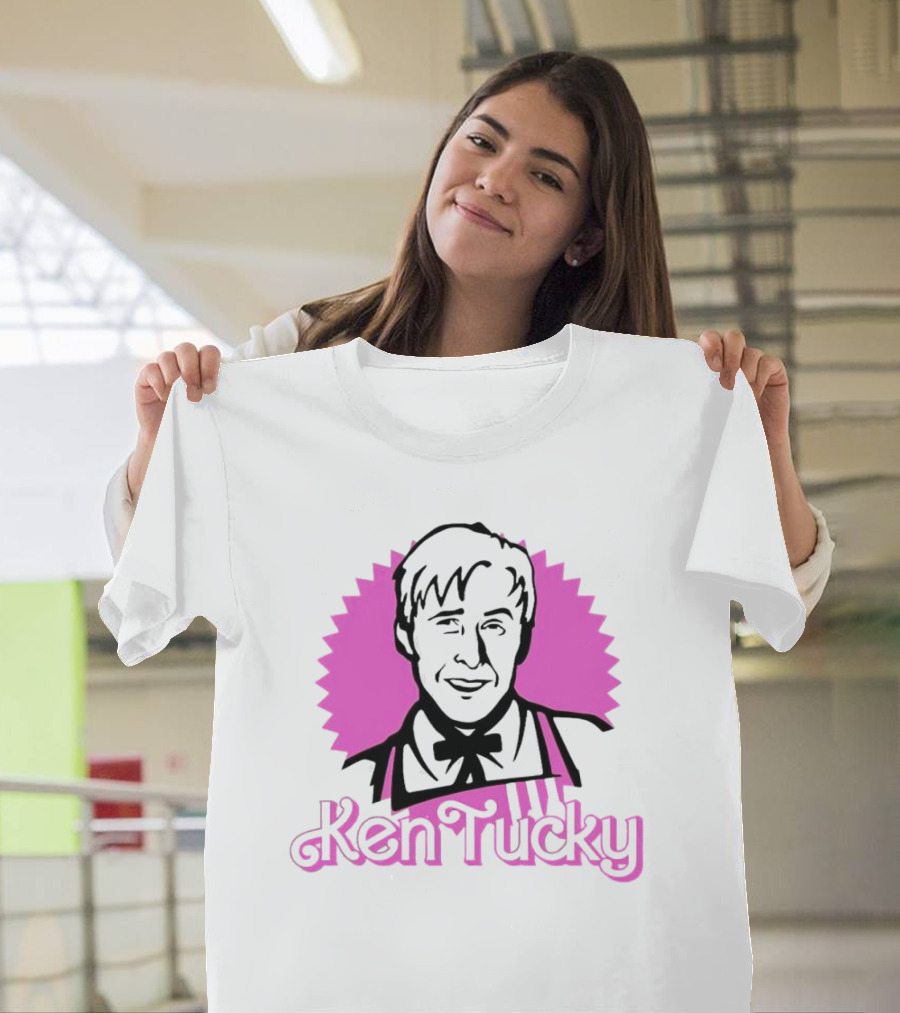 Ryan Gosling Ken Tucky Barbie Mashup T-Shirt
