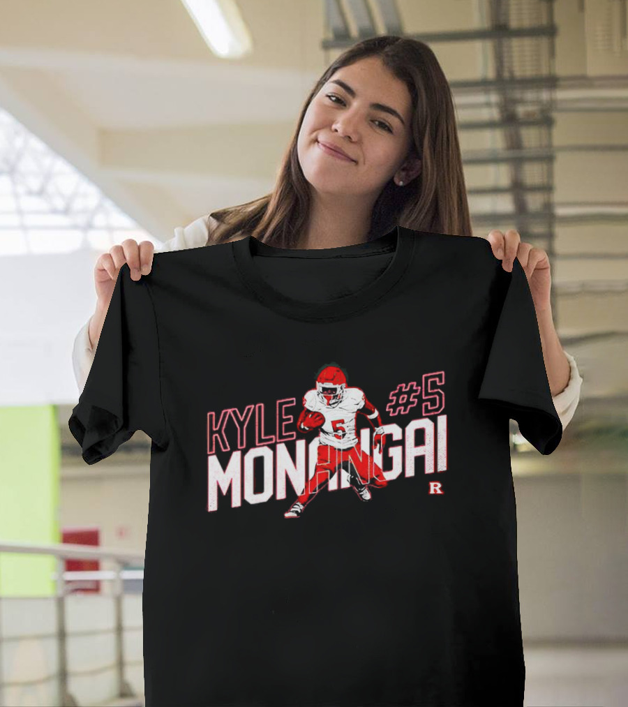 Kyle Monangai #5 Football Caricature R T-Shirt