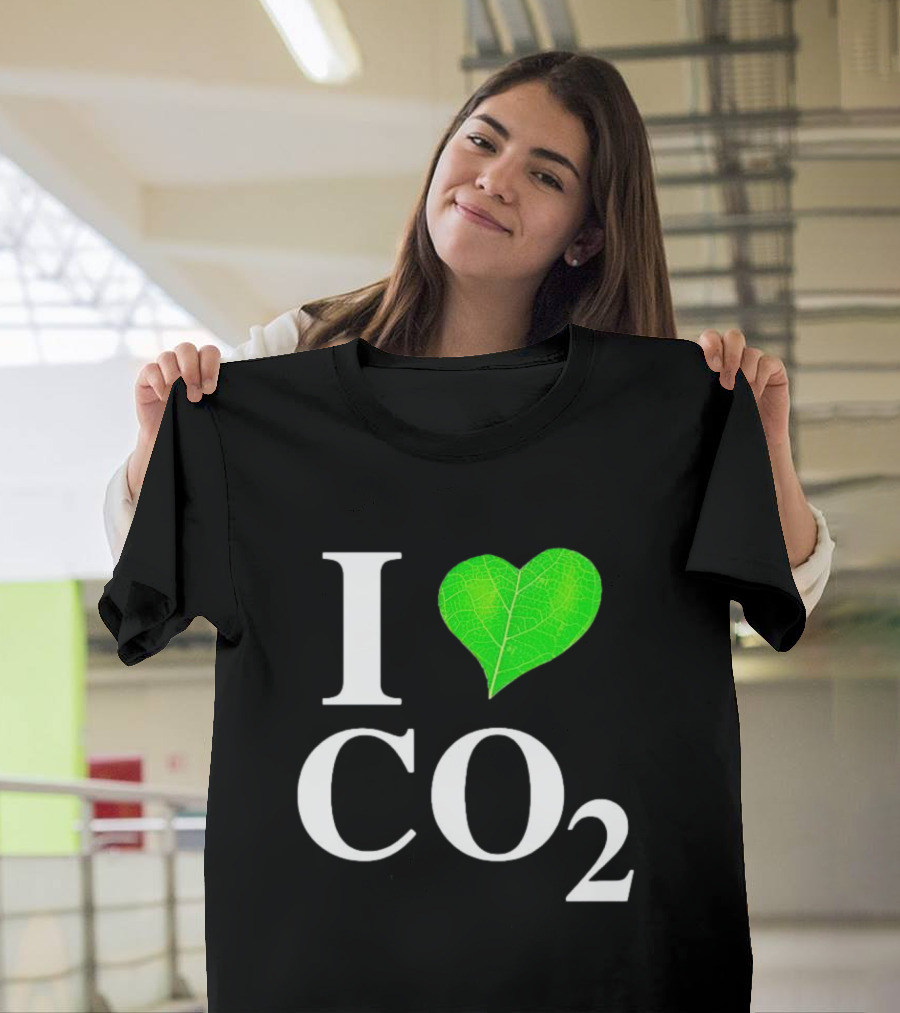 Robin Monotti I Heart CO2 Leaf T-Shirt
