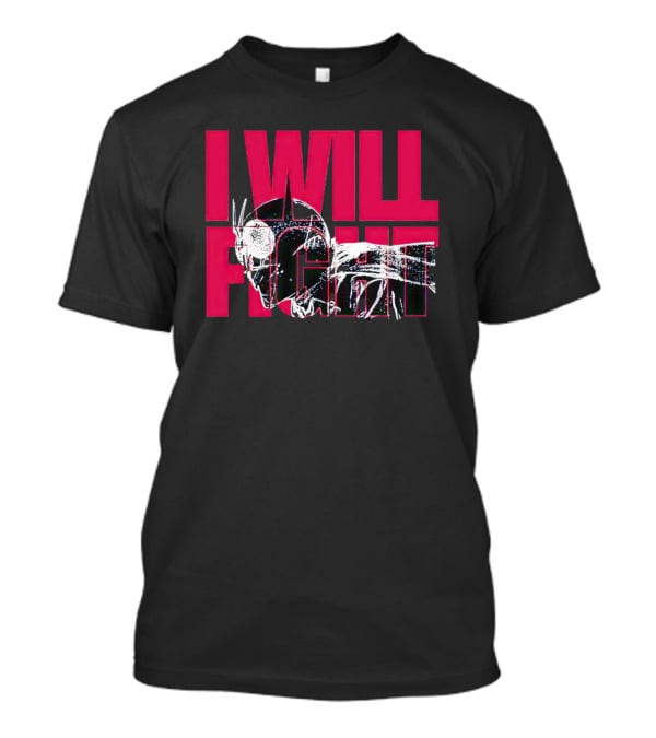 I Will Fight Shin Japan Heroes Universe Kamen Rider T-Shirt