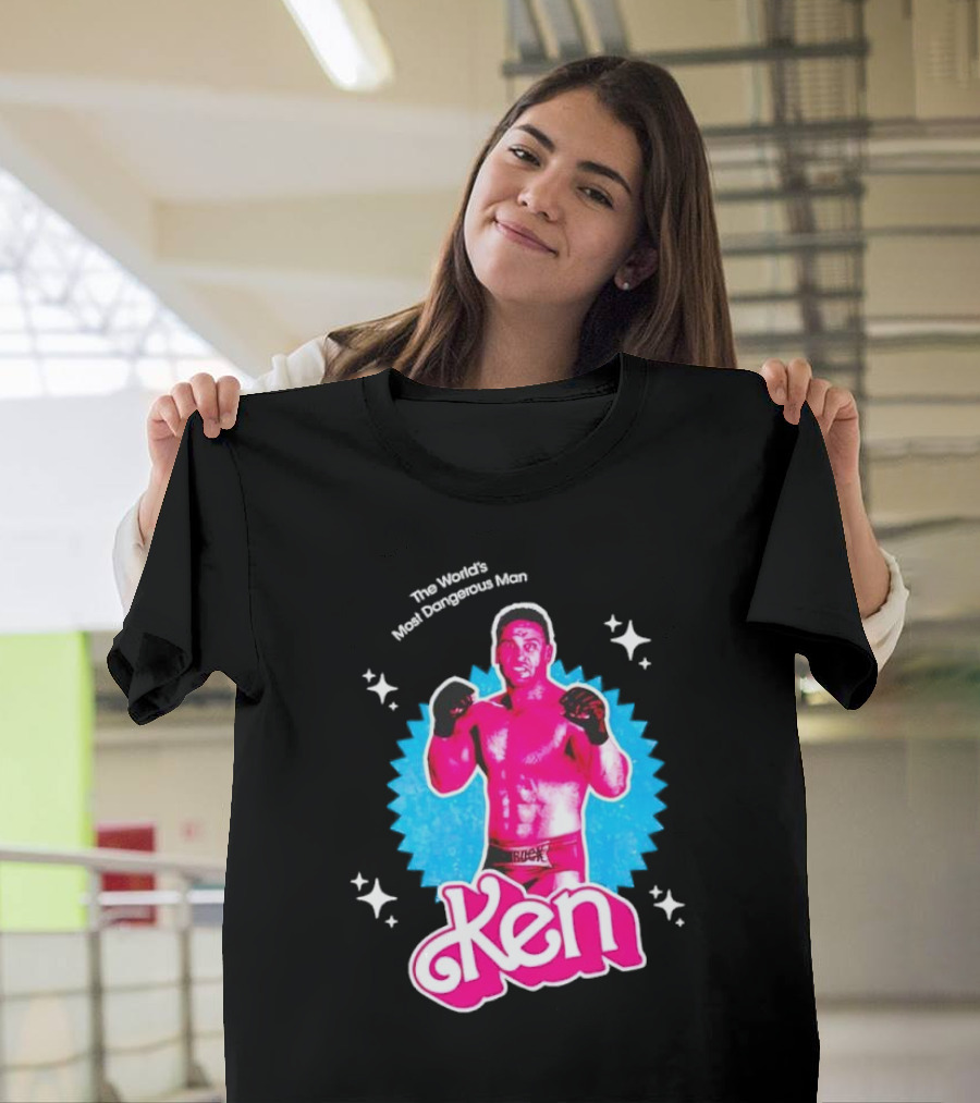 The World's Most Dangerous Man Ken Retro Boxing Star T-Shirt