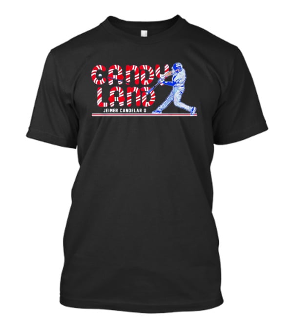 Candy Land Jeimer Candelario Chicago Cubs Baseball Batter T-Shirt
