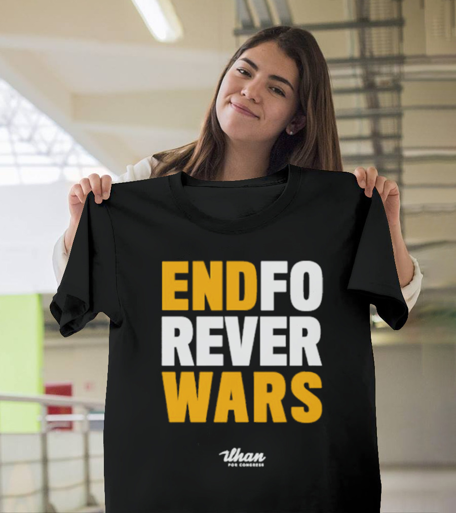 Ilhan For Congress End Forever Wars T-Shirt