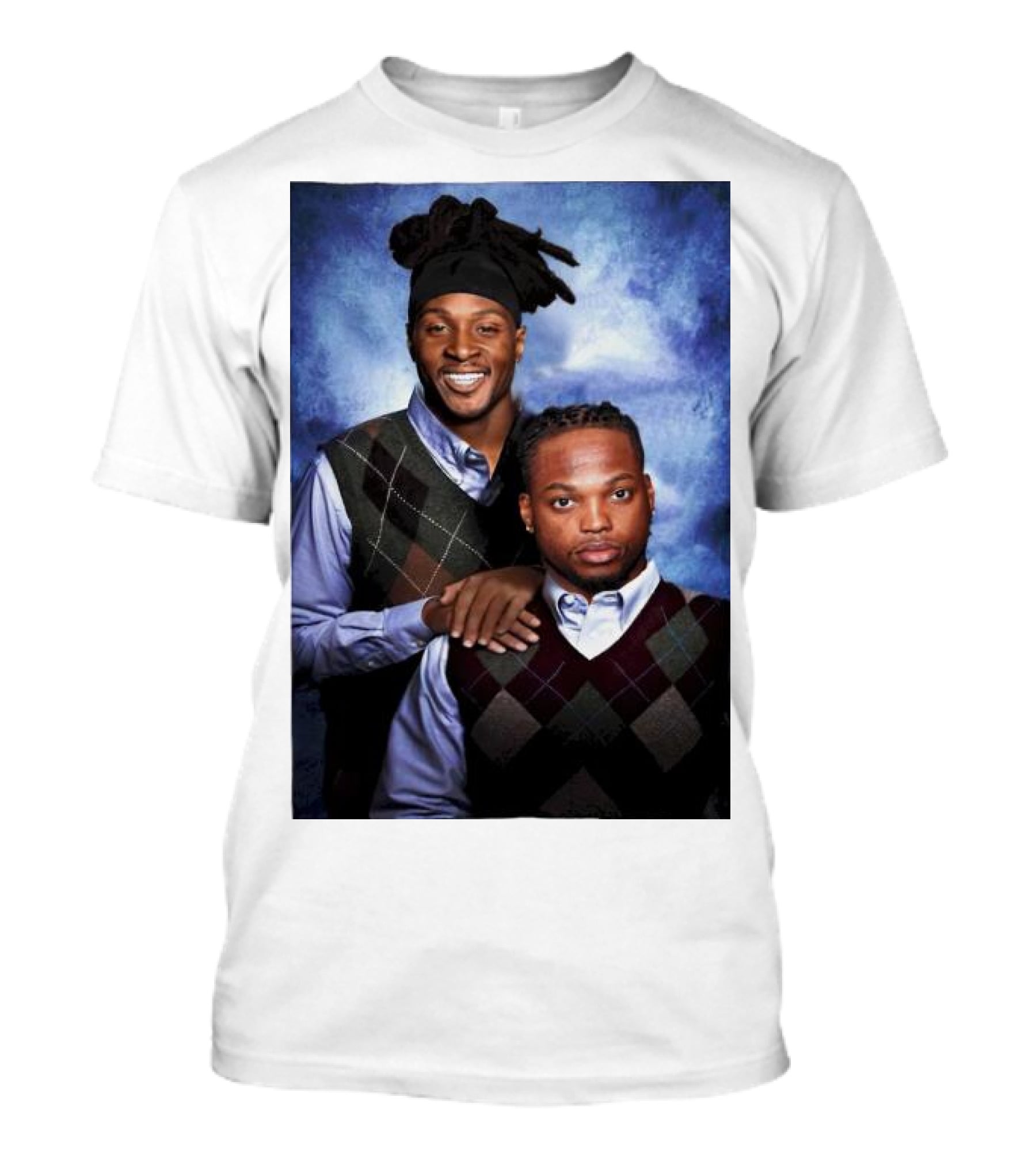 Tennessee Titans Derrick Henry DeAndre Hopkins Step Brothers Photo T-Shirt
