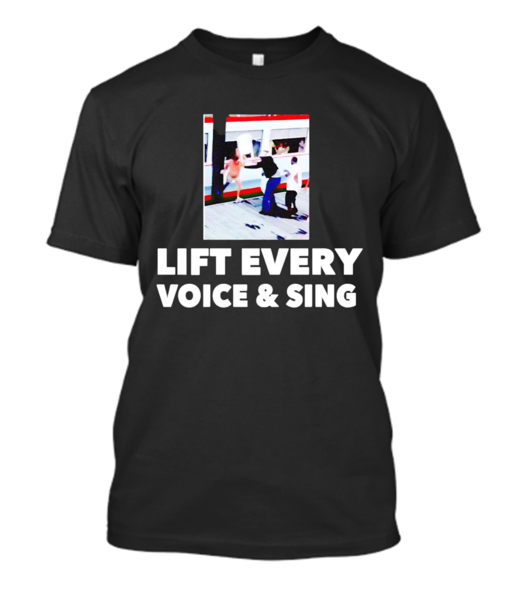 Alabama Brawl Lift Every Voice And Sing Historic Incident T-Shirt