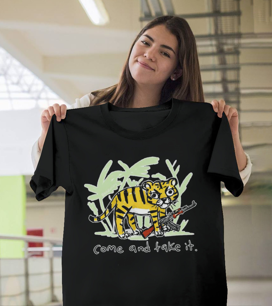 Tiger Jungle AK-47 Come and Take It T-Shirt
