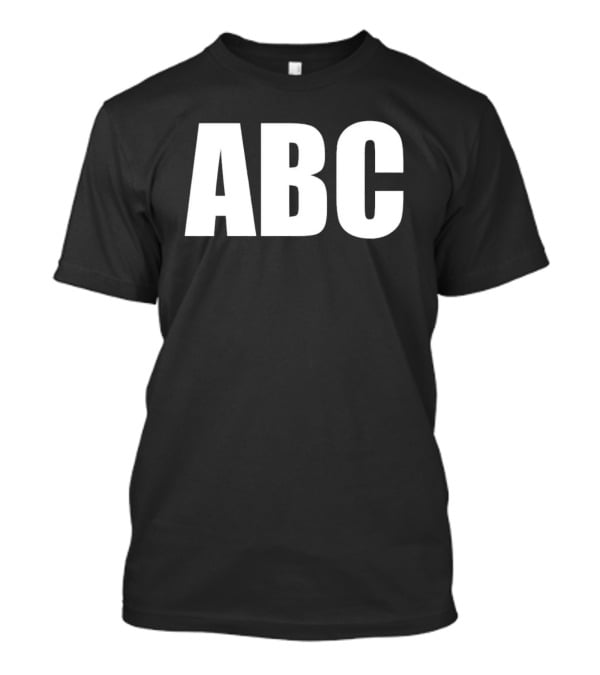 Chris Bey Wrestling ABC Bold Letters T-Shirt