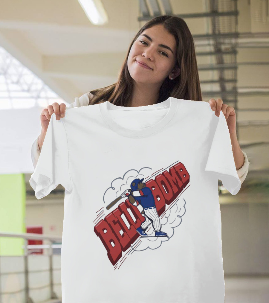 Cody Bellinger Belli Bomb Baseball Hit Iconic Swing T-Shirt