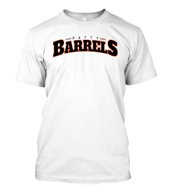 Patrick Bailey Patty Barrels Retro Sports T-Shirt