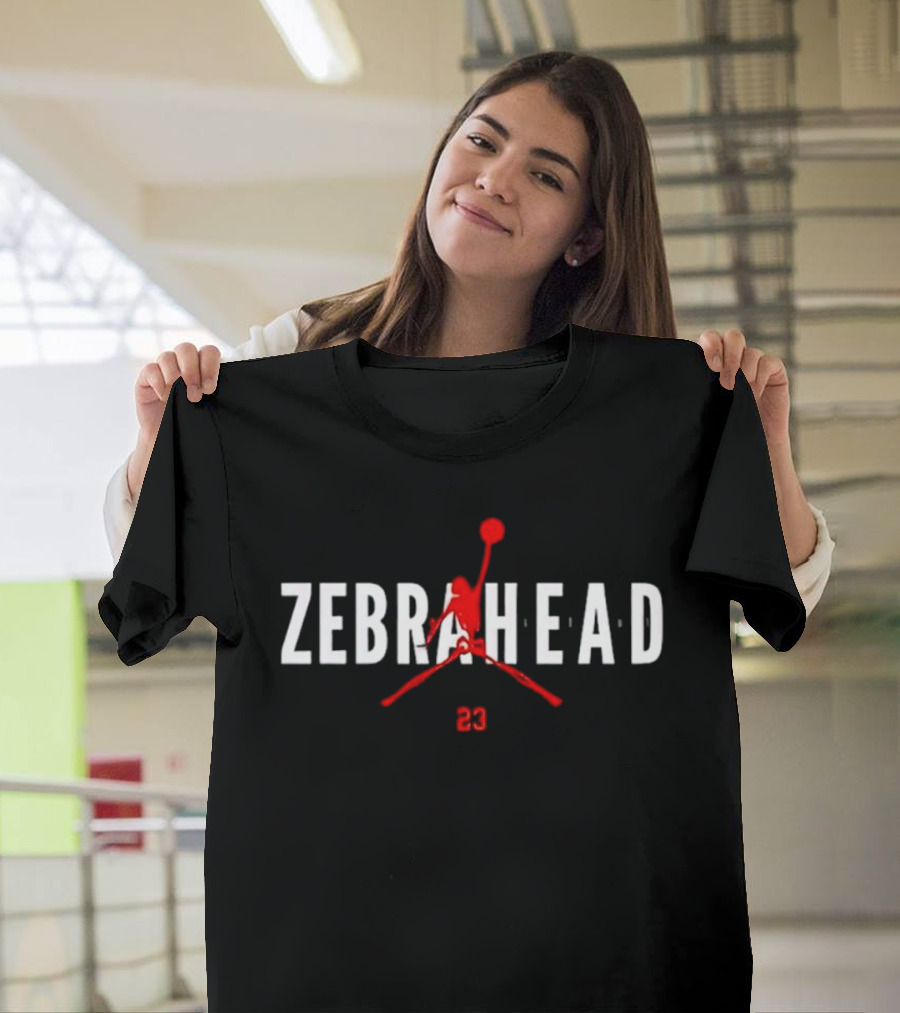Zebrahead Slam Dunk 23 Basketball Icon T-Shirt
