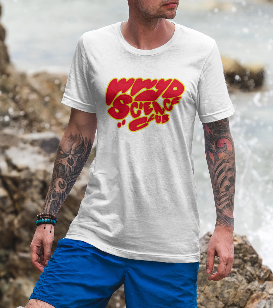 WWYD Science Club Retro Font T-Shirt