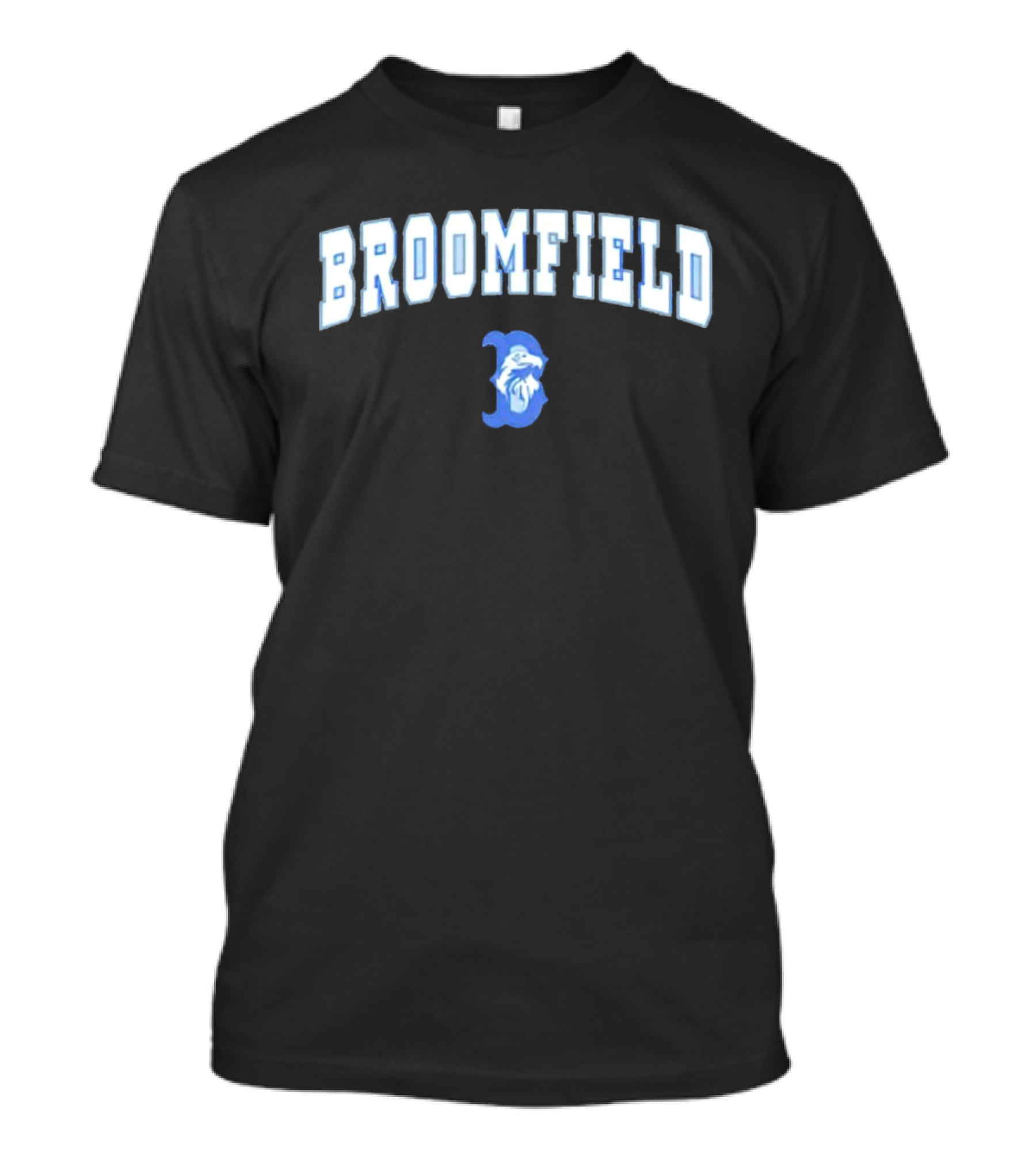Broomfield High School Eagles Logo B With Eagle Head T-Shirt