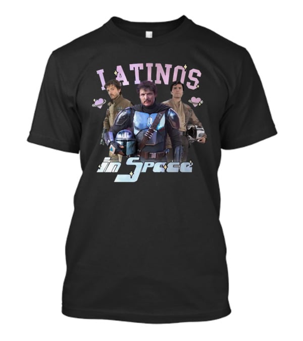 Latinos In Space Star Wars Characters Iconic T-Shirt