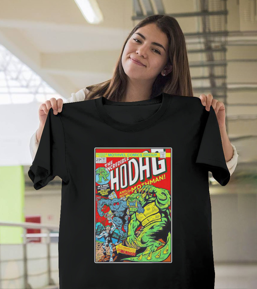 Mothvel Comics Group The Incredible Hodag And The Mothman Battles Incredico T-Shirt