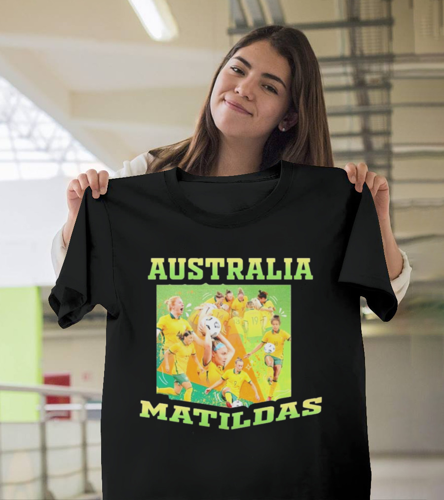 Australia Matildas Soccer Team Players T-Shirt