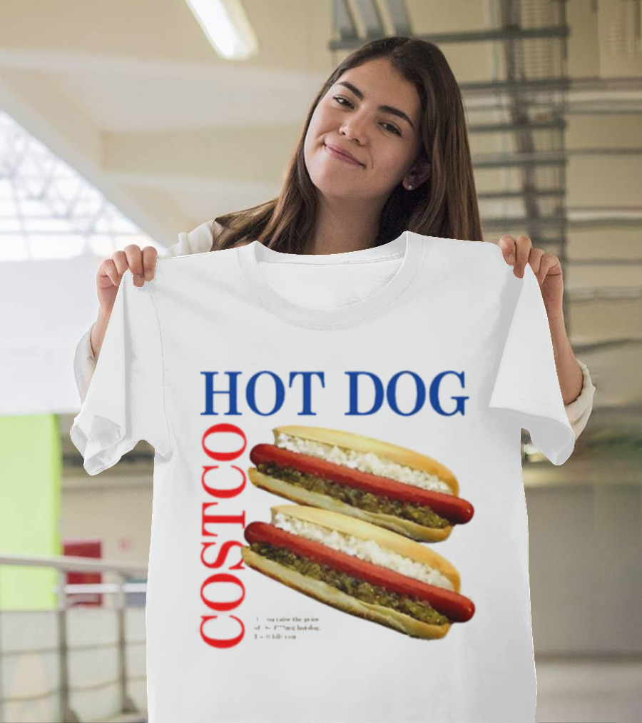 Hot Dog Costco Double Delight The Best Hot Dog T-Shirt