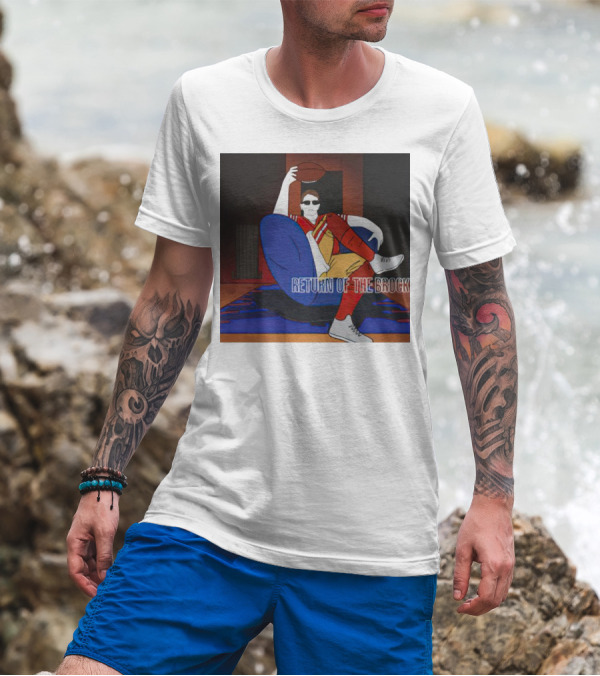 49ers Brock Purdy Return Of The Brock Football Player In Sunglasses T-Shirt