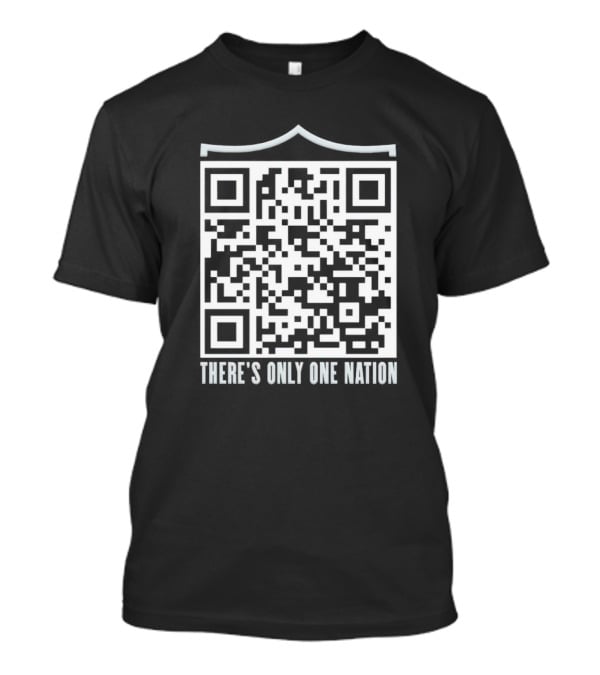 Raiders QR Code There's Only One Nation T-Shirt