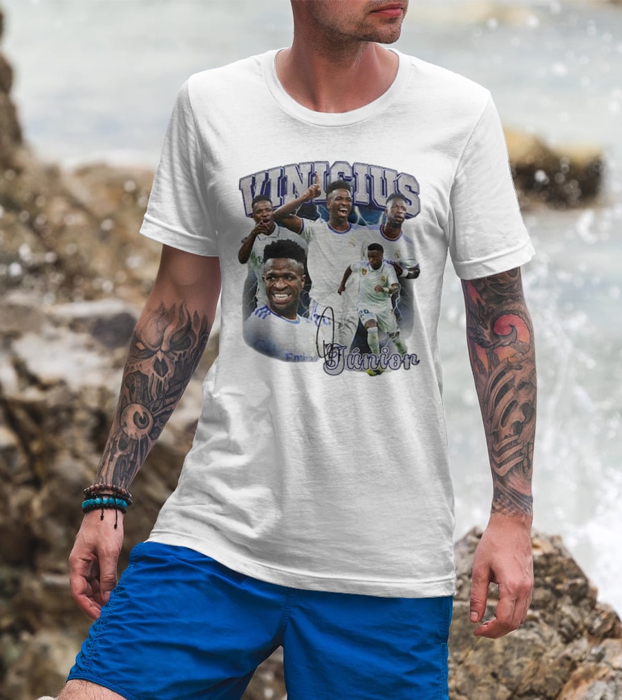 Vinicius Junior Real Madrid Football Soccer T-Shirt